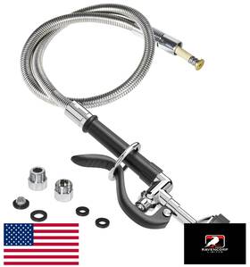 B0dxtk5r2s Fauaid Commercial Pre Rinse Sprayer 45 Inch Hose 1.42 Gpm - Kitchen Restaurant