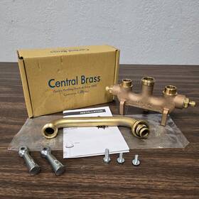 Faucet 0466 Central Brass Co. 2-handle Laundry In Rough