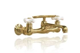 19-re-fc-pc Faucet 29-2-tr14 Watermark Fixtures Wallmount Short Swivel Spout Utility Brass