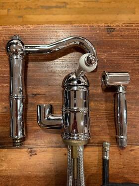 A11238 Faucet Nicolazzi Kitchen Chrome Retail New 1200 Perfect Conditions