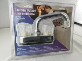 Faucet Ps7120 Laundry Non- Metallic Two Handle