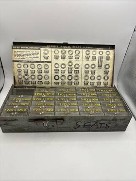 S-1086 Faucet Vintage 1960s Solder Seal Visible Repair System Metal Box