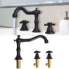 Fb-zd-045 Vintage Oil Rubbed Bronze Bathroom Sink Mixer Tap Widespread Basin