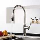 Fc-ss05 Homitex Pull Out Kitchen Faucet Single Handle Stainless Steel Down