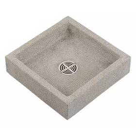Sb2424501 Fiat Products Mop Sink 20 In X 1 Terrazzo Made Of Black And