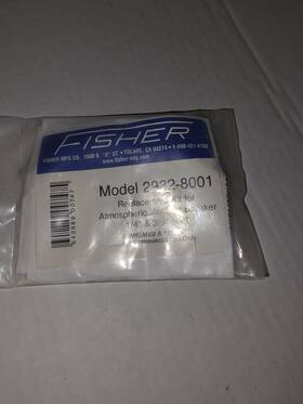 2932-8001 Fisher - Repair Kit For 1/4 Inch Npt And 3/8 Atmospheric Vacuum Breaker