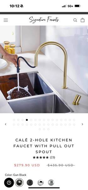 Ule5264958 Fixture Faucets Smart Kitchen Sink Faucet With Pull Down Sprayer Touch Sensor Brushed Gold R
