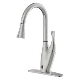 Flow 865411000137 Pull-down Sprayer Kitchen Faucet 1-handle With Motion Sensor In Brushed Nickel