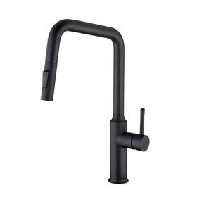 Pzz-6017h Flynama High-arc Spout Single Handle Pull Down Sprayer Kitchen Faucet With Advanced In
