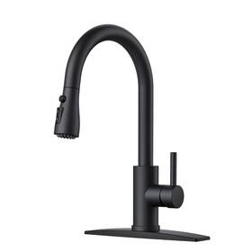 23hhcb Forious Single Handle Pull Down Sprayer Kitchen Faucet High-arc Sink With