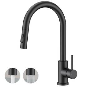 B0fc2m7f5v Forious Black Kitchen Faucet With Pull Down Sprayer Classic Single Hole