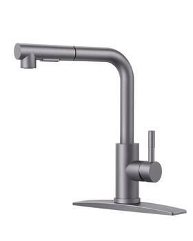 Ff0025bs Forious Kitchen Faucets Pull Down Sprayer Stainless Steel Single Handle Clas