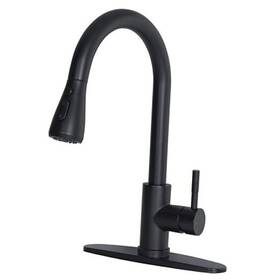 Foshan Jiachushijia Furniture Co. Ltd. 077025167414 Vccucine Black Kitchen Faucet Faucets Matte 1 Hole