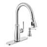 Fp1b4201cp Glacier Bay Kagan Sprayer Kitchen Faucet With Soap 019934896757