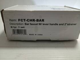 Franke 612981468354 Kitchen Faucet Fct-chr-bar W Lever Handle