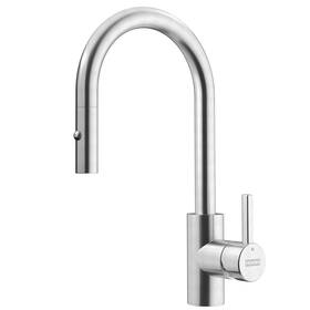 Eos-pr-304 Franke Eos-pr Eos Neo 1.75 Gpm 1 Hole Pull Down Kitchen Faucet - Stainless Steel