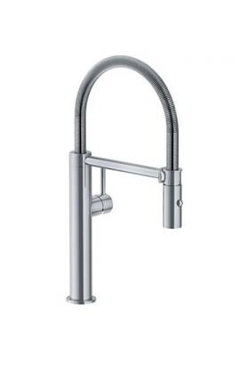 Ff4480 Franke Pescara Kitchen Faucet Pulldown Dual Spray Satin Nickel New Open