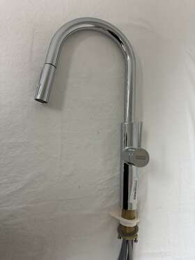 Ff4800 Franke Pescara Single Hole Pull Down Kitchen Faucet In Polished Chrome