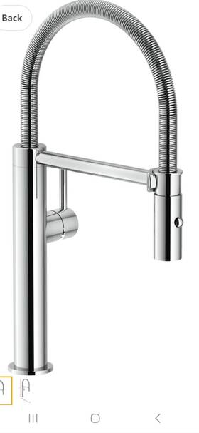 Ffpd4400 Franke Pescara Pull Down Kitchen Faucet Polished Chrome Model