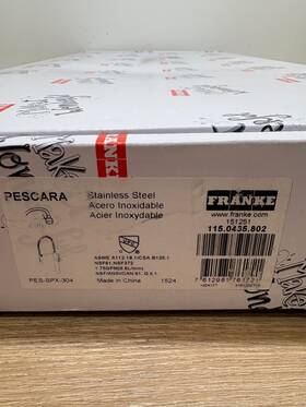 Pes-spx-304 Franke Ffpd4450 Pescara Pull-down Semi-pro Kitchen Faucet Used Read