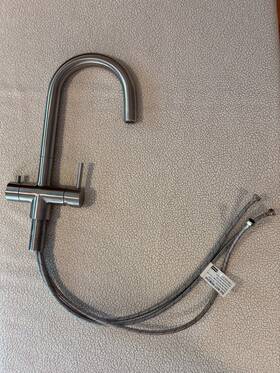 Fft3350 Franke Cube Kitchen Faucet Inlets For Hot Cold And Filtered Water