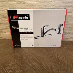 191-6574 Freendo Polished Chrome Finish Faucet And Spray Model Nib