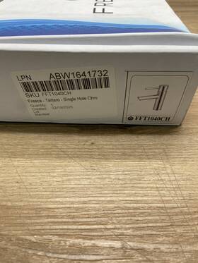 Fft1040ch Fresca Single Hole Mount Bathroom Vanity Faucet In Chrome Read