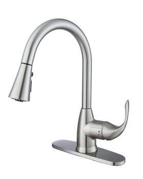 23-frigidaire-alexis-bn Frigidaire Alexis Single Handle Pull Down Kitchen