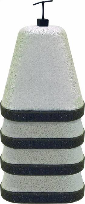 C804614624 Frost King Fc14a Grey Foam Faucet Cover Protects Outdoor Faucets From Freezing