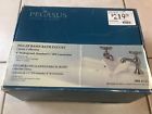 Fs2ad202bnv Pegasus Double Handle Basin Pillar Tap Drain Brushed Nickel