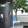 Gbf-2210-a Rozin Led Waterfall Rain Shower Head Faucet Single 743022188744