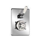 Gd8706 Lefroy Brooks Classic Concealed Thermostic Valve Chrome And Ceramic