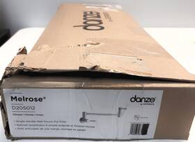 D205012 Gerber Danze Melrose Wall Mounted Pot Filler Faucet - Chrome