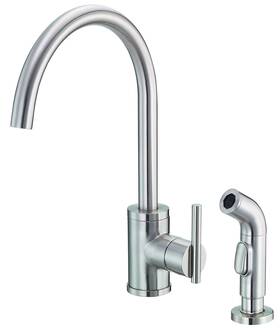 D401058ss Gerber Stainless Steel Kitchen Faucet