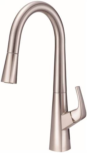 D454419ss Gerber D454419 Vaughn 1.75 Gpm 1 Hole Pull Down Kitchen Faucet - Stainless Steel