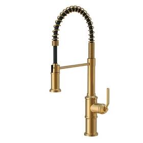 D455237bb Gerber D455237 Kinzie 1.75 Gpm 1 Hole Pre-rinse Pull Down Kitchen - Bronze