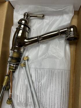 D457614ss Gerber Plumbing Opulence Pull-out Kitchen Faucet Stainless Steel