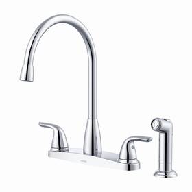 G0040167 Gerber Viper 1.75 Gpm Widespread Kitchen Faucet - Chrome