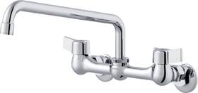 G0042630 Gerber Classics 1.75 Gpm Wall Mounted Bridge Kitchen - Chrome