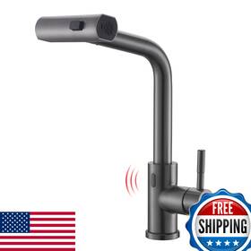 B0fb3hyby5 Gimili Black Stainless Touchless Kitchen Faucet Pull Down Sprayer 15in Tall