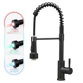 Gm1027n Gimili Oil Rubbed Bronze Kitchen Faucet With Sprayer Modern Single Handle Pul