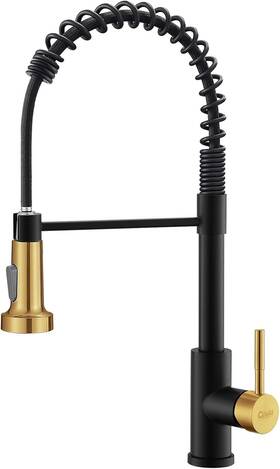 Gm1030gb Gimili Kitchen Faucet With Pull Down Sprayer Single Hole Stainless Steel Sink