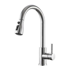 Gimili Gm1107n Kitchen Faucet With Pull Down Sprayer Single Hole Sink Suitabl