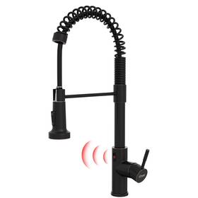Gm18933c Gimili Oil Rubbed Bronze Touchless Kitchen Faucet With Pull Down Sprayer Moti