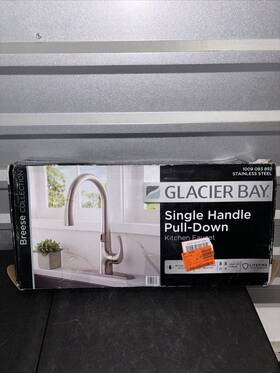 1009 Glacier Bay 019934897365 Breese 1-handle Touchless Sprayer Kitchen Faucet Stainless Parts