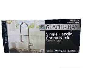 1007 Glacier Bay 907 578 Paulina Single-handle Spring Neck Pull Down Sprayer Kitchen Faucet