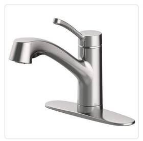 1008 Glacier Bay 028 068 Mckenna Pull Out Single Handle Sprayer Kitchen Faucet Chrome Finish