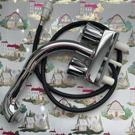 112.18.1m Glacier Bay 112.18.1 Kitchen Sink Faucet Double Handle Asme 2.2 Gpm 8.3 Unused