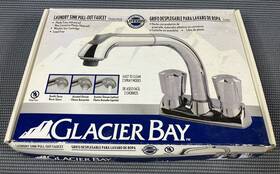 174-011m Glacier Bay Pull-out Laundry Faucet Chrome Finish