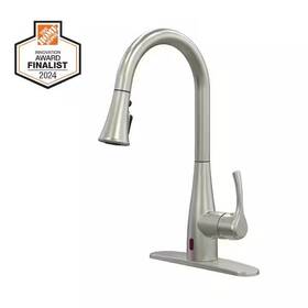 Glacier Bay 445043771723 Marcie Single-handle Integrated Pull Down Touchless Kitchen Faucet In Stainles#3